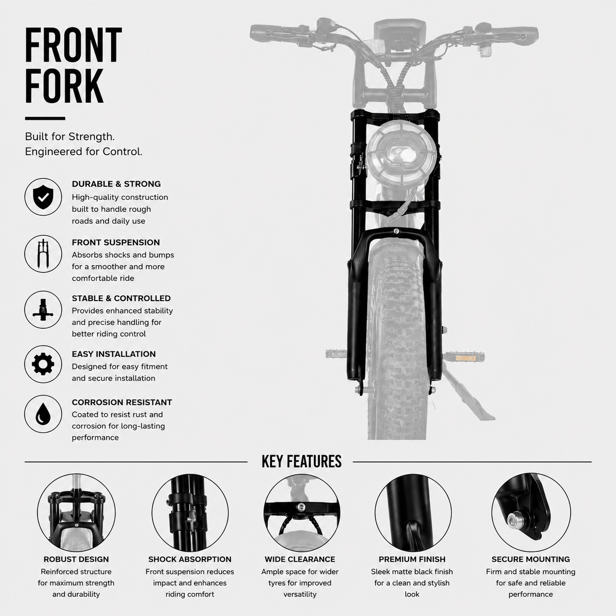 Coogee Bikes Front Fork Coogee Bikes