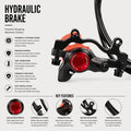 Hydraulic brake Coogee Bikes