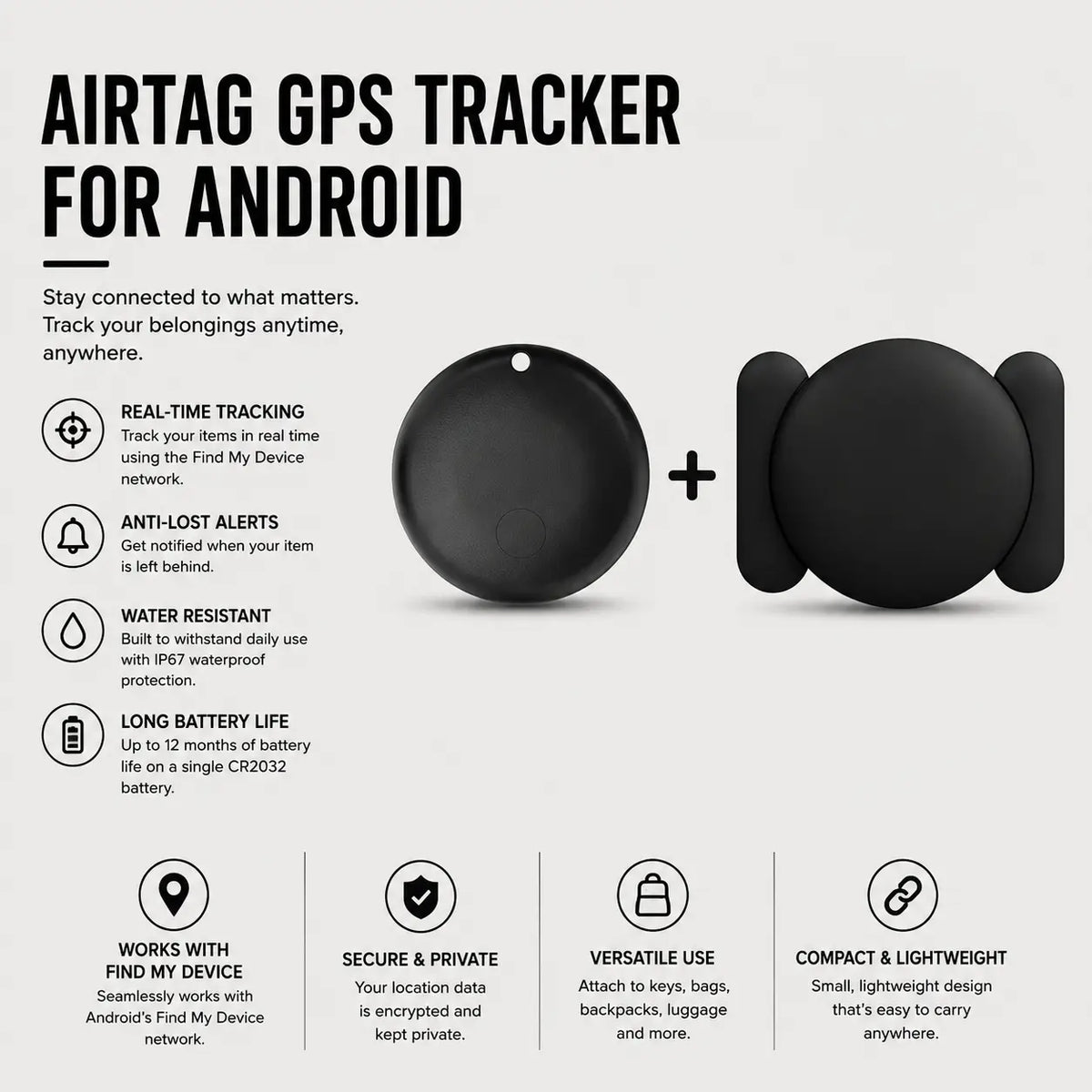 Android Air Tracker AirTag GPS Tracker for Android Coogee Bikes