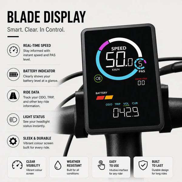 Display Screen for Blade Coogee Bikes