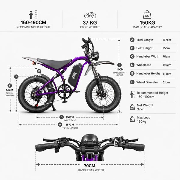 Coogee 2026 Blade E-Bike Coogee Bikes