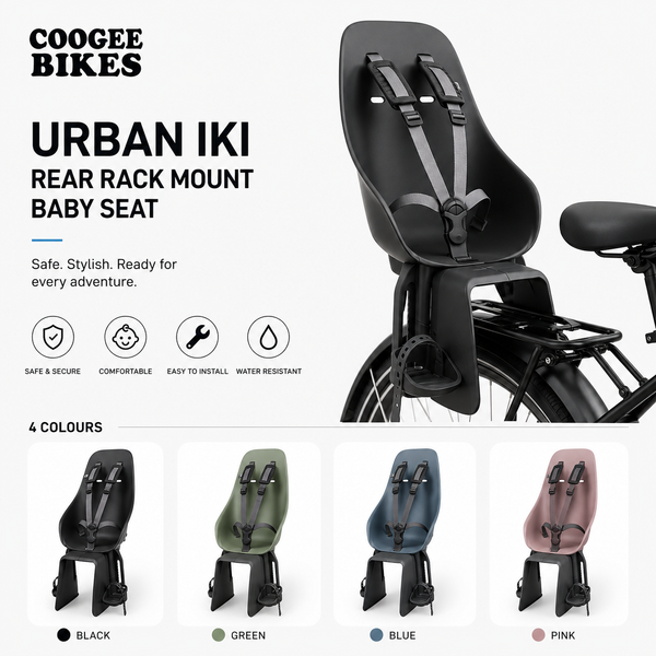 Urban Iki Rear Rack Mount Baby Seat