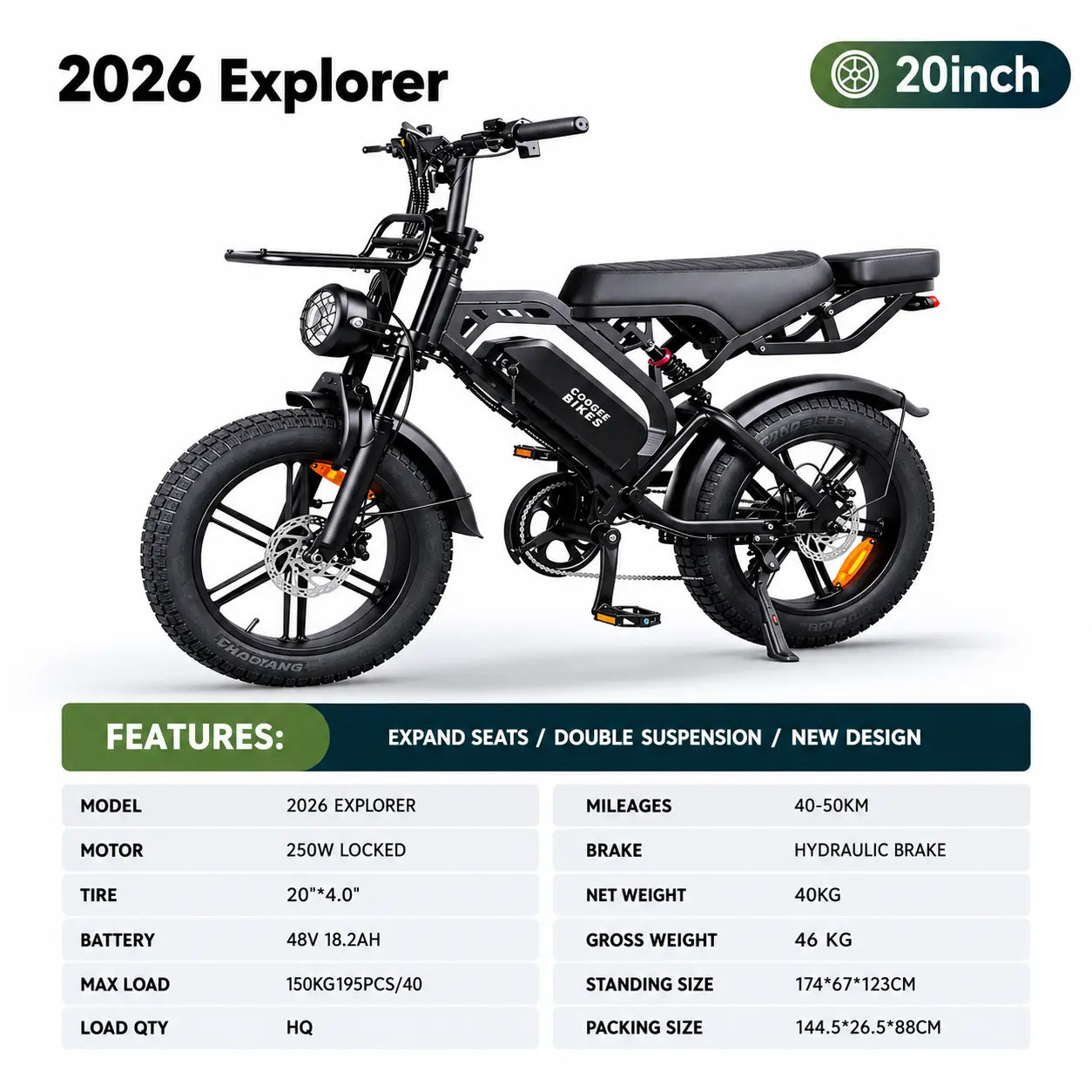 2026 Explorer Coogee Bikes