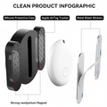AirTag Case - Clean Infographic