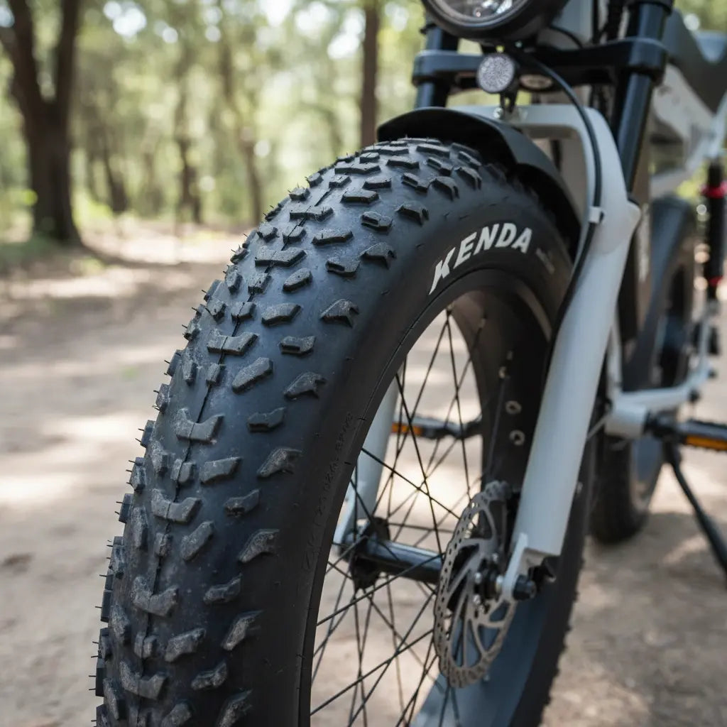 Kenda Tyre - Tread Close-up