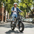 White Helmet on Coogee Bike